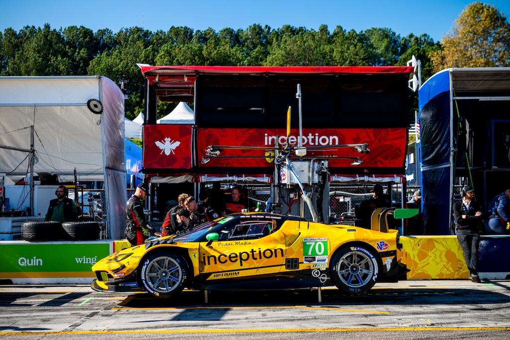Hjerteskærende IMSA-afslutning for Frederik Schandorff.
(Foto: Inception Racing)